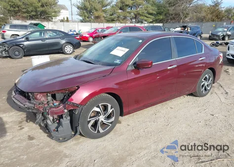 2017 Honda Accord Lx z USA, uszkodzony, nr VIN 1HGCR2F37HA198499